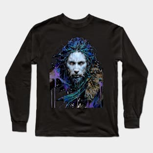 Werewolf Transformation - Ink Painting Long Sleeve T-Shirt